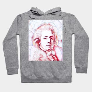 Fausto Elhuyar Portrait | Fausto Elhuyar Artwork | Line Art Hoodie